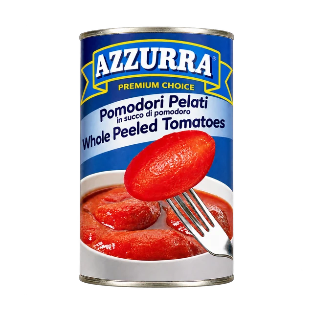 AZZURRA Whole Peeled Tomatoes